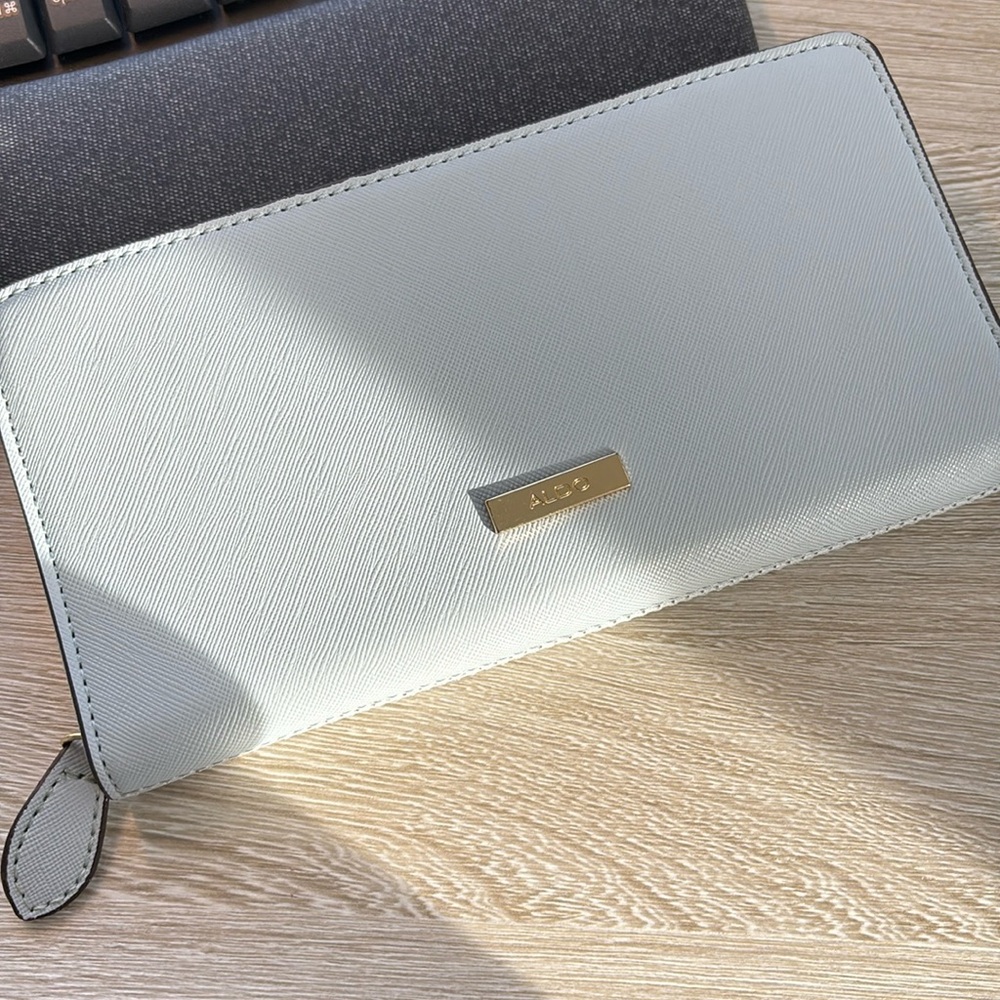 Aldo skyblue wallet clutch